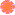 Small Orange Poker Chip